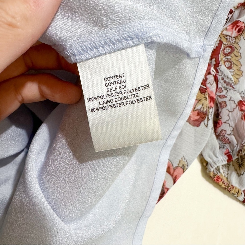 WAYF Liberty Floral Cold Shoulder Floral Dress Size M - Picture 6 of 7